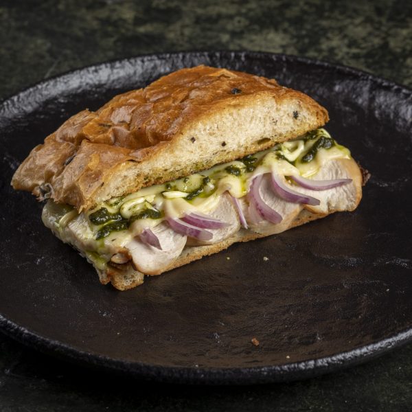 Smoked Chicken Pesto Sandwich Thermo Steakhouse