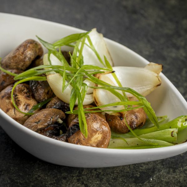 Grilled Mushroom and Onions Thermo Steakhouse